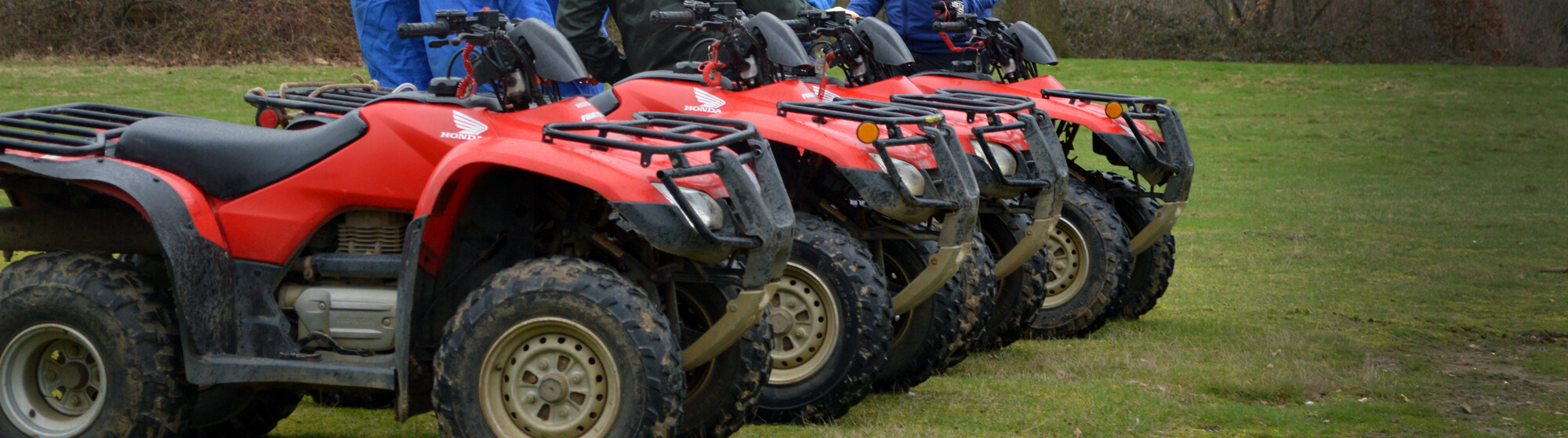 Quad biking