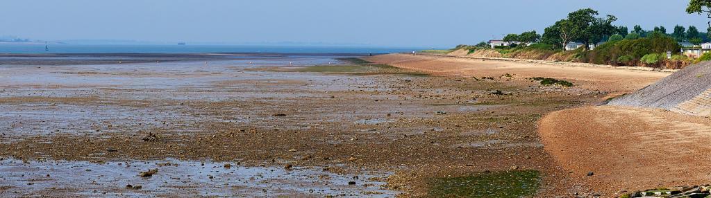 view of seashore at mersea island