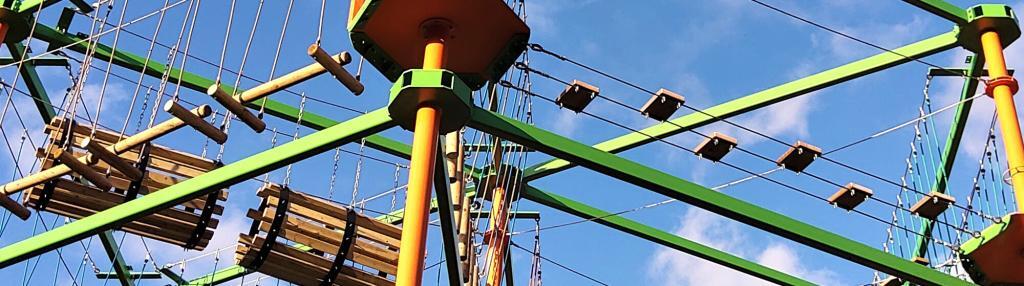 high ropes adventure course