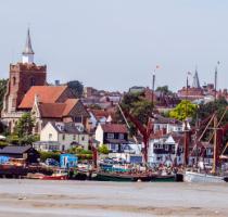 maldon church and quayside