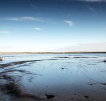 maldon mudflats at low tide