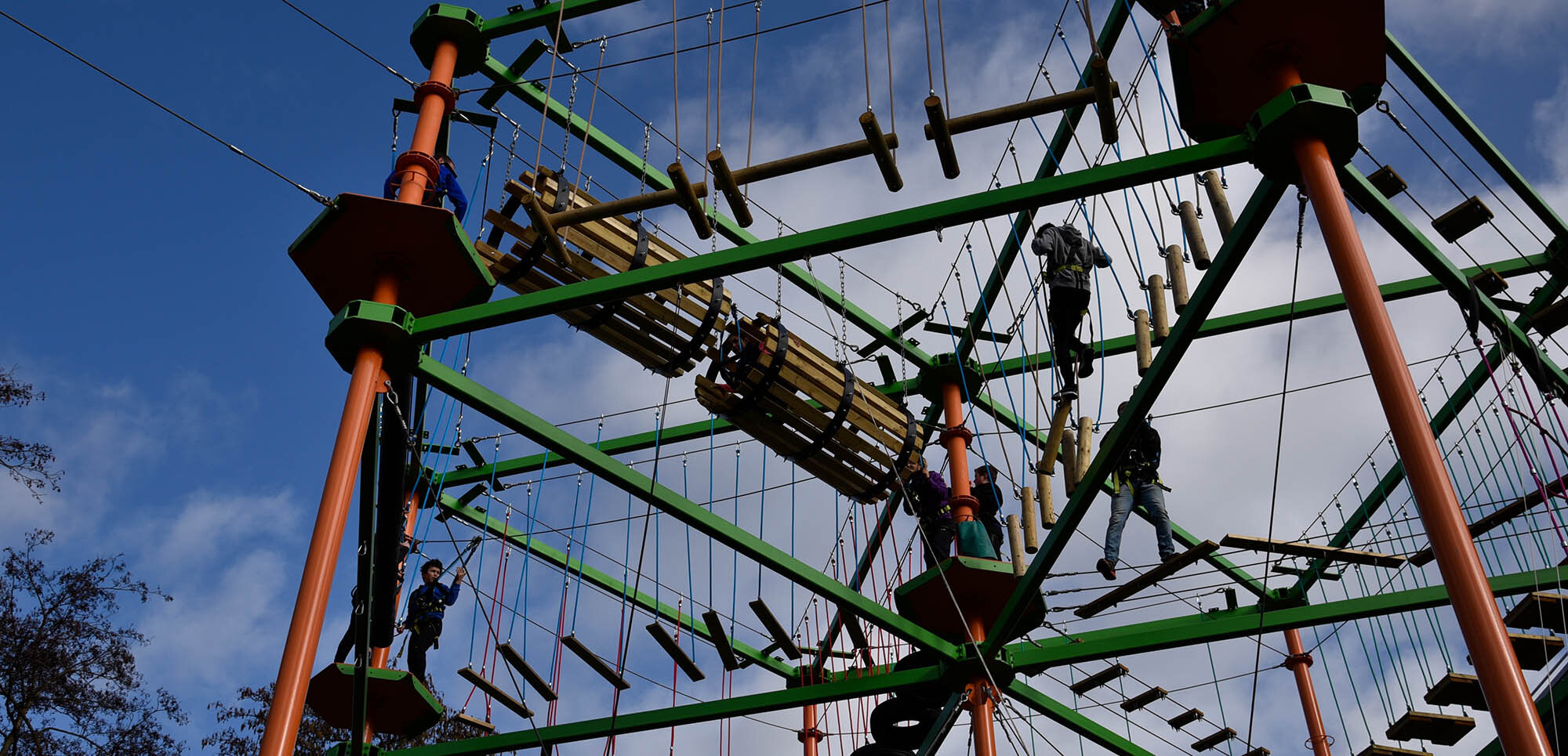 high ropes adventure course